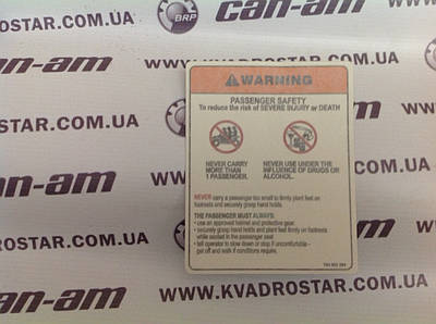 Емблеми та наклейки для квадроциклів BRP №5