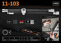 Ключ баллонный складной 17х19х21мм,+1/2"., Neo 11-103