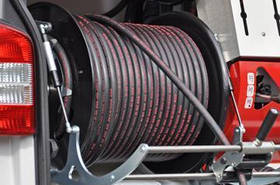 Шланг для прочищення каналізації високим тиском, тип "Професійний" 100 м. ½ ''