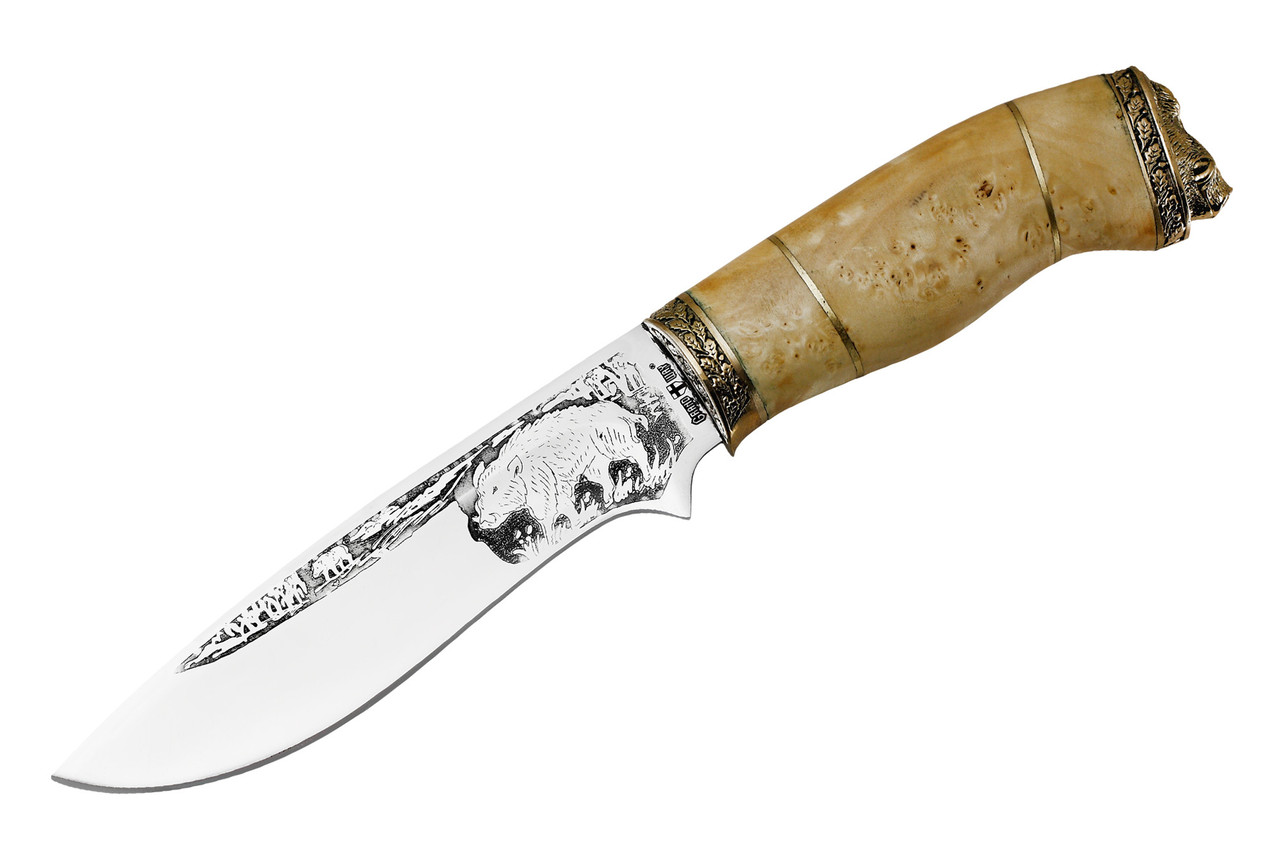 НІЖ МИСЛИВСЬКИЙ КАБАН-3 (З МАЛЮНКОМ)