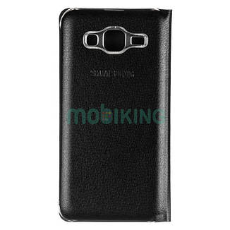 Оригінальний чохол-книжка Samsung Galaxy J3 2017 (J330) (Black), фото 2