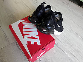 Чоловічі кросівки Nike Air Max 270 Black/White, фото 4