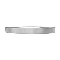 Атласная лента серебро 0,6 см х 36 ярдов