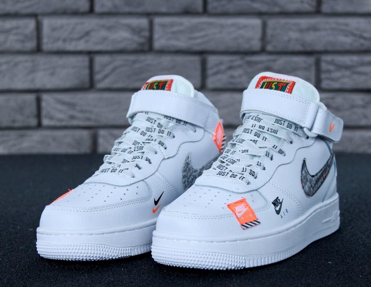 Air force 1 just do it mid sales
