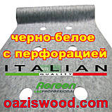 Агроволокно p-50g отвори 2 в ряд 1.07*100м чорно-біле Agreen італійське якість з перфорацією, фото 6