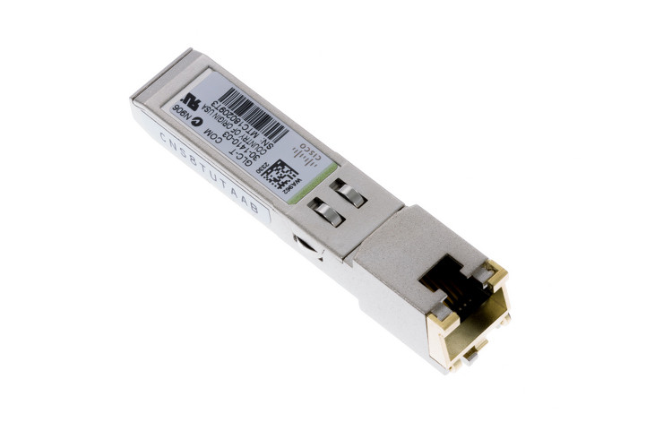 Модуль Cisco SFP GLC-T 1000BASE-T (GLC-T=) - фото 1 - id-p14973533