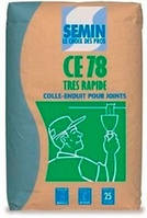 Шпаклівка для швів гіпсокартону Semin CE-78 TRES RAPIDE, 25 кг