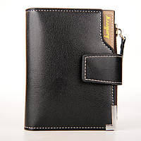 Мужской кошелек бумажник портмоне Black Размеры: 12*10*2.5 см