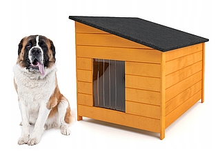 Будка для собаки з дерева, собача будка Dog Comfort XXL — 116 х 86 х 96 см