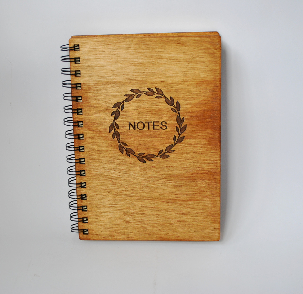 Дерев'яний блокнот NOTES тонований - фото 1 - id-p897430510