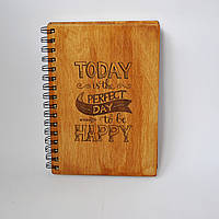 Дерев'яний блокнот Mondow Черговий ДЕНЬ 