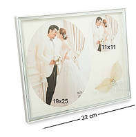 Фоторамка весільна на 2 фото FW-02