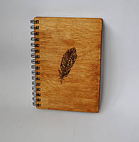 Дерев'яний блокнот ПЕРО тонований