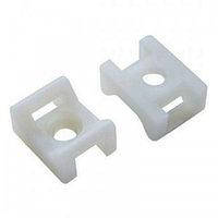 Майданчик під дюбель для стяжки 15х10х7мм біла PROFIX Ціна за 50 шт. (1510CH-W)