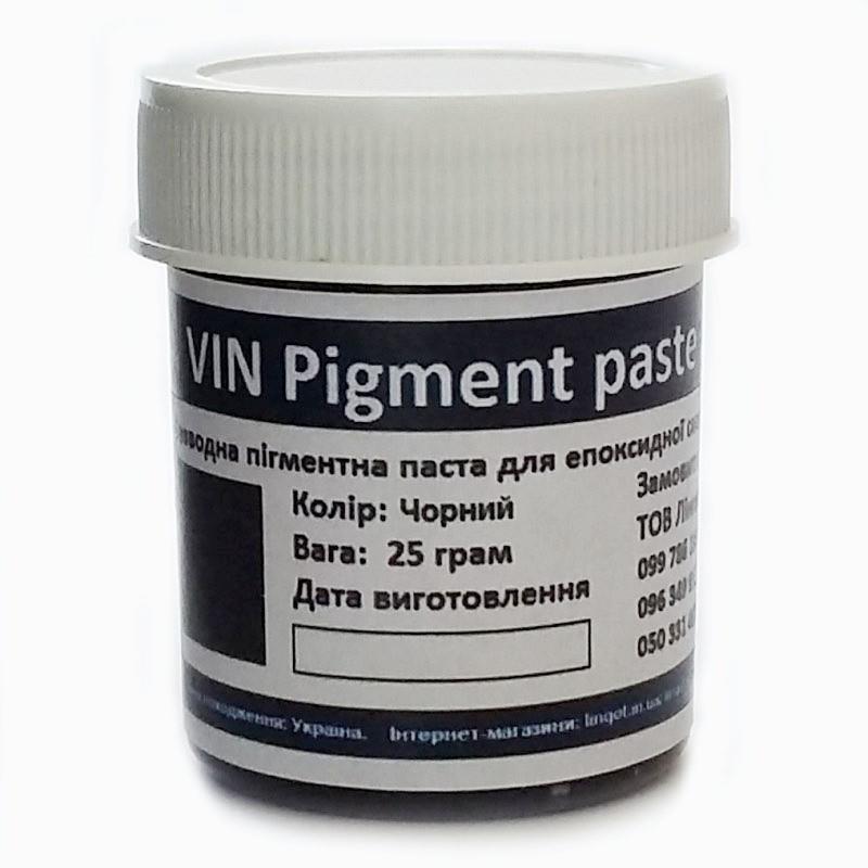 VIN Pigment paste-Безводная пигментная паста для эпоксидной смолы ...