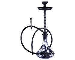 Кальян на 1 персони 70 см, шланг 1.5 м силіконовий, чаша силіконова + щипці кольори в асортименті