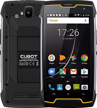 Cubot King Kong, IP68, 2/16 Gb, 4400 mAh, 13 Mpx, Android 7.0, 3G, GPS, дисплей 5", Смартфон Cubot King Kong