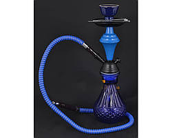 Кальян на 1 персони 36 см, шланг 1 м, чаша кераміка + щипці кольори в асортименті
