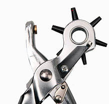 Пробійник для шкіри картону дирокол револьверного типу HLV (N004279), фото 3