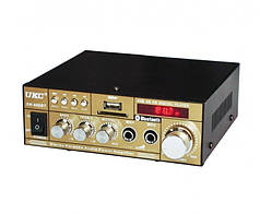Підсилювач звуку UKC SN-606BT Bluetooth з пультом, Караоке, FM, USB