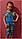 Костюм для дівчинки, Код 0562, Тканина трикотаж + шифон на підкладці, Зріст 116,122,128,134 см, 6 кольорів, фото 6