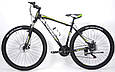 Гірський велосипед HAMMER-29 Black Green Найнер, фото 2