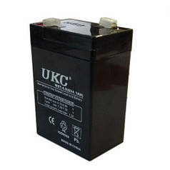 Акумулятор акумуляторна батарея UKC 6V 4.0 Ah WST-4.0