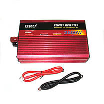 Інвертор автомобільний перетворювач напруги UKC 24V-220V AR 2500W (N008334), фото 3