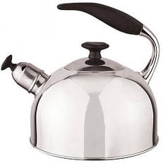 Чайник зі свистком з нержавіючої сталі капсульне дно Stenson МН-2058 2.5 л Steel
