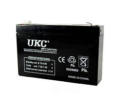 Акумулятор акумуляторна батарея UKC WST-7 6V 7Ah