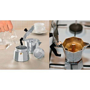 Гейзерна кавоварка 150мл Empire EM-9542 (N004495), фото 3