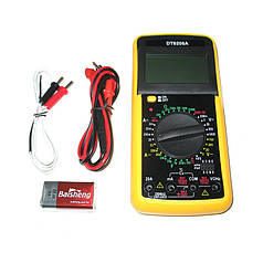 Мультиметр цифровий тестер професійний HLV DT-9208A (N008302)