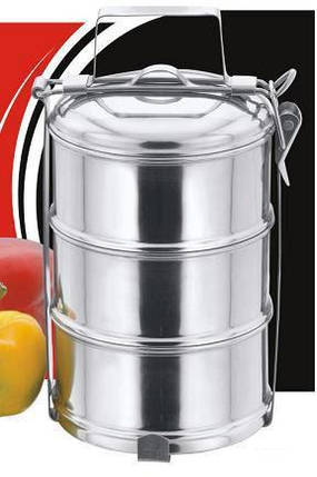 Ланч бокс харчовий нержавіюча сталь Empire EM-2417 1.5 л (N002629), фото 2