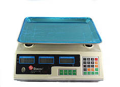 Ваги електронні торгівельні до 50 кг Domotec MS-228 (N005258)