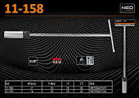 Ключ свечной T-образный, F-25Nm, 21мм., NEO 11-158
