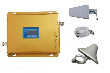 Репітер підсилювач підсилювач сигналу мобільного зв'язку GSM 3G DCS Repeater (N007082), фото 1