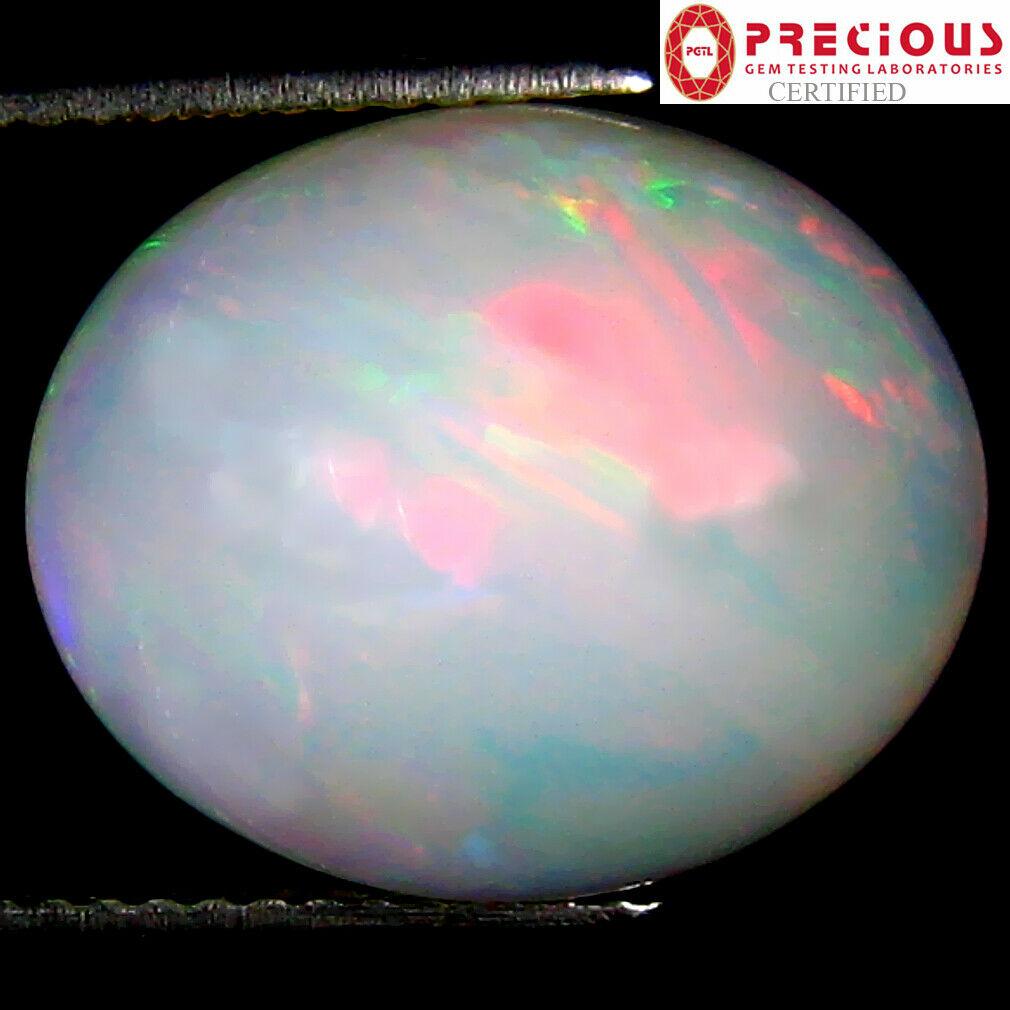 Ефіопський опал кабашон 7.86 Cts 15 x 13 mm Сертифікат