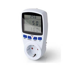 Розетка энергометр амперметр вольтметр ватметр Intertek Cat 2 3680W (N007405)