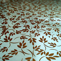 Трансфер для шоколаду Листики 2