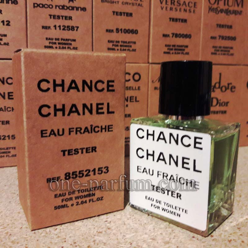 Тестер Chanel Chance Eau Fraiche (Шанель Шанс Еу Фреш), 50 мл (ліцензія ОАЭ)