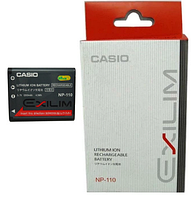 Аккумулятор Casio NP-110 для Exilim EX-ZR15 | EX-ZR10 | EX-ZR20 | EX-Z2000 | EX-Z2200 | EX-Z2300 | EX-Z3000