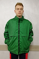 Ветровка, куртка демисезонная, зеленая