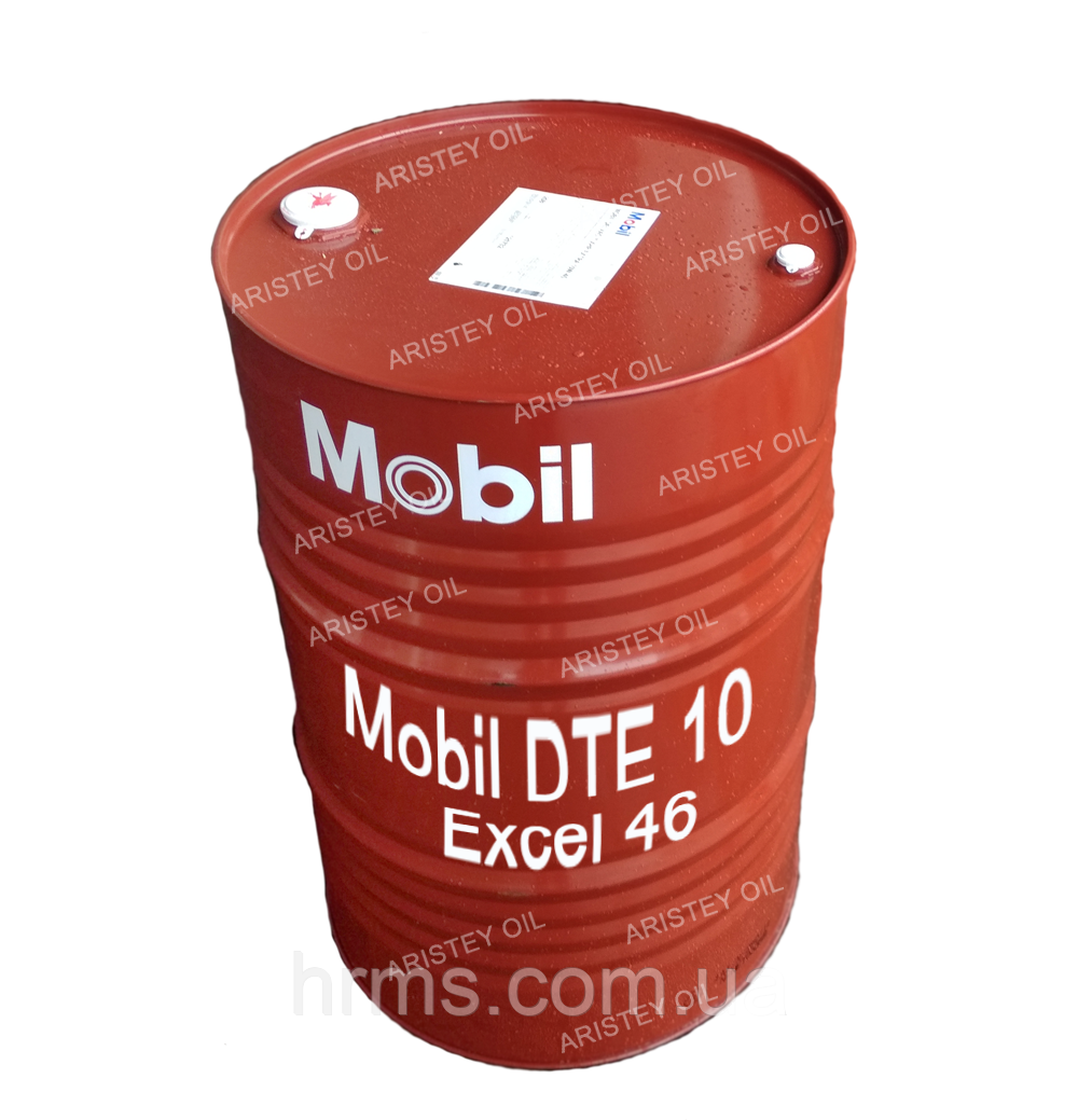Масло гідравлічне Mobil DTE 10 Excel 46 (ISO VG 46; HVLP) бочка 208 л Мобіл ДТЕ 10 ексель 46