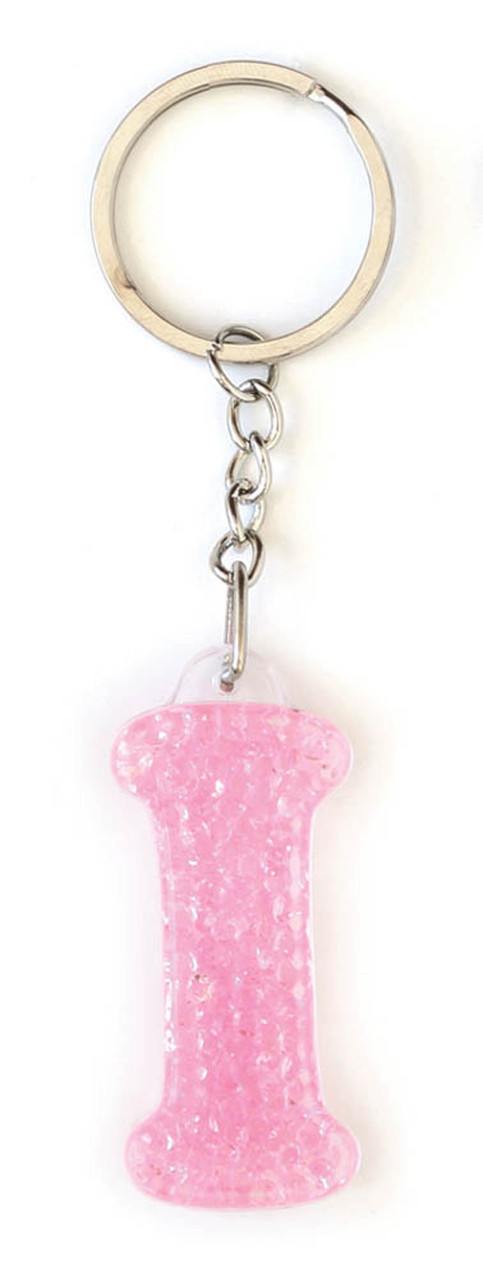 Брелок YES літера "І", рожева, фото 1