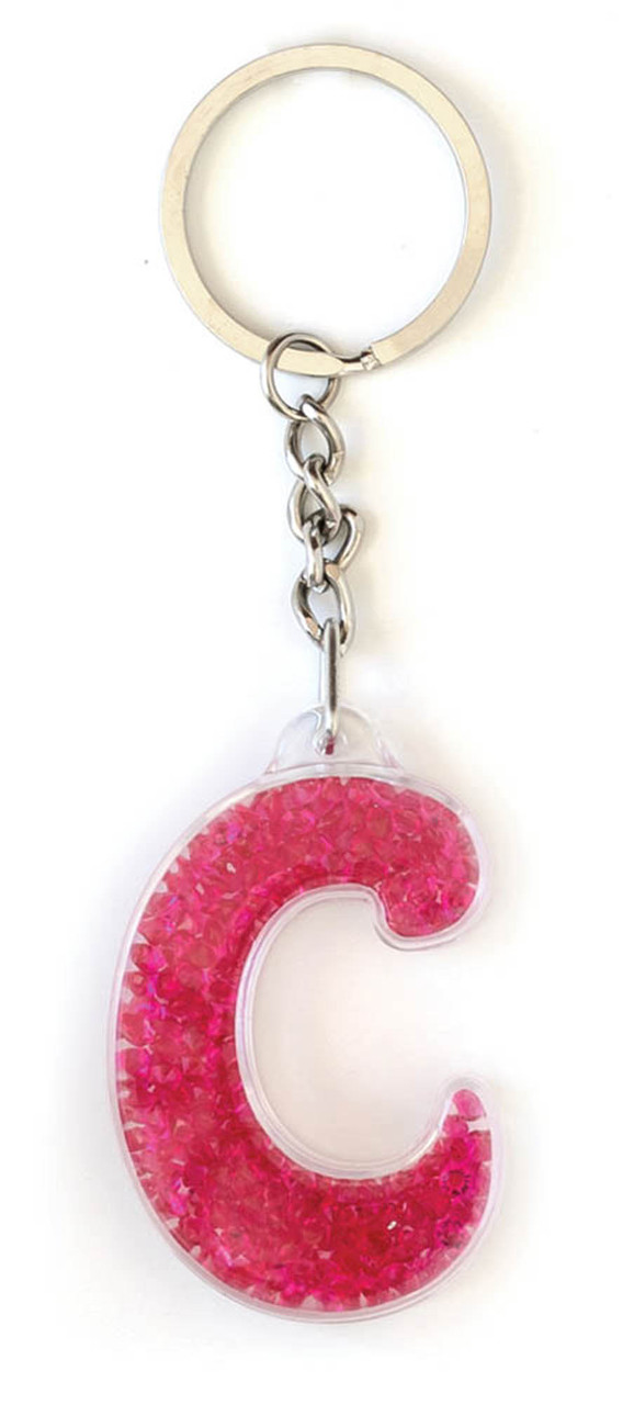 Брелок YES буква "С", красная, фото 1