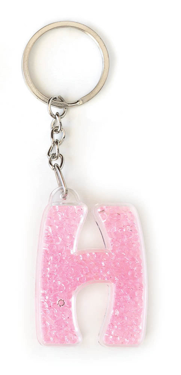 Брелок YES літера "Н", рожева, фото 1