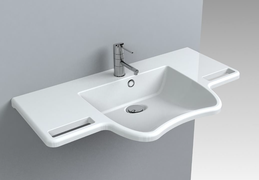 Раковина для людей с ограниченными возможностями Miraggio KRAKOW (белый ...