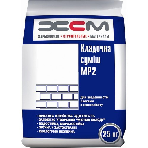 Клей для газоблоку, 25 кг