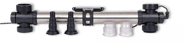 УФ-стерилизатор для пруда AquaKing RVS² JUVC-75 корпус нерж. (20000 л/ч, для пруда до 80000л), фото 1