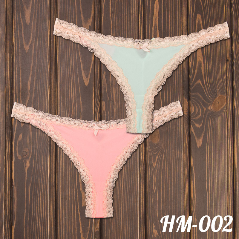 Труси бразиліана жіночі з мереживним кантом M Hunkemoller HM-002